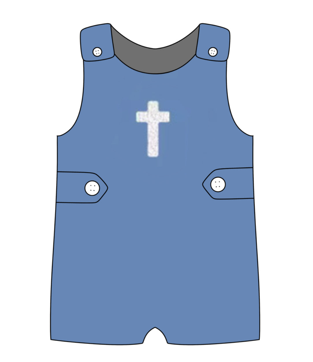 Jon Jon French Knot Cross