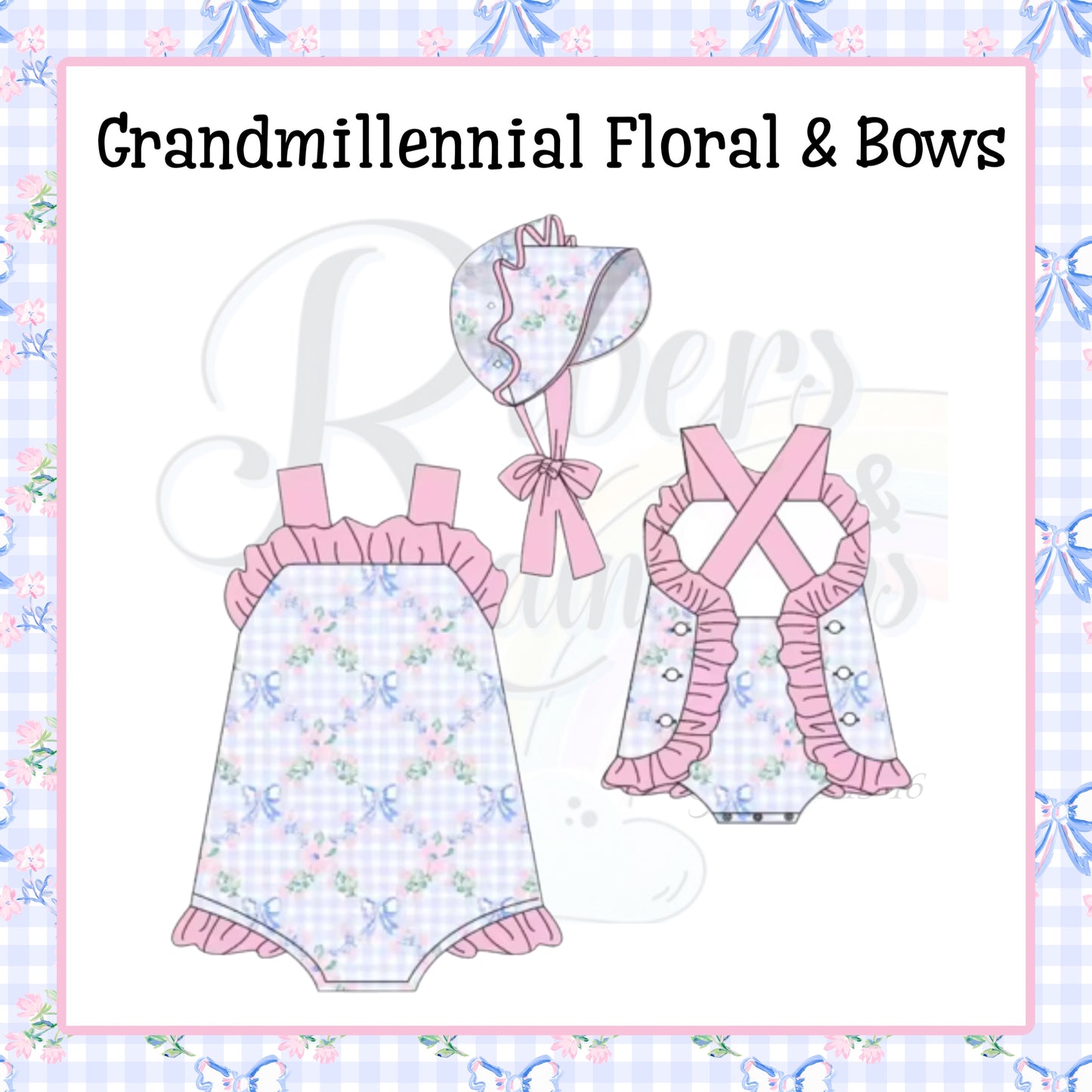 PO 3 - Grandmillennial Floral & Bows